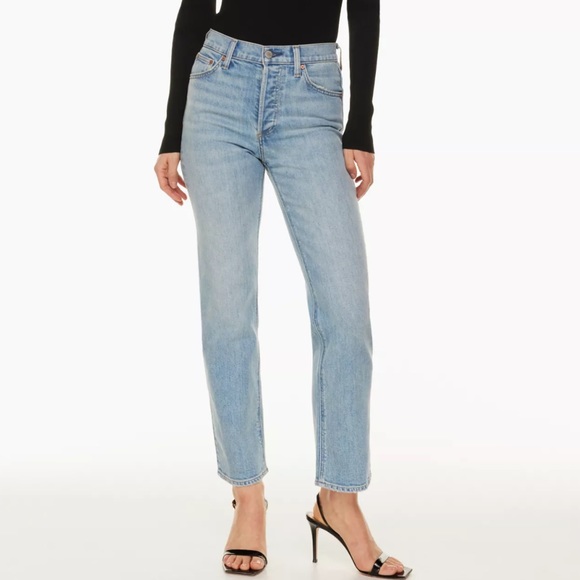 Aritzia Denim - Aritzia Denim Forum Arlo High Rise Straight Size 26, 28L
